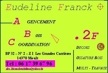 ABC. 2F (Agencement Bois Coordination) Moult