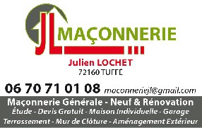 JL Maçonnerie  (Julien Lochet) Tuffé