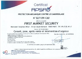first market security Paris