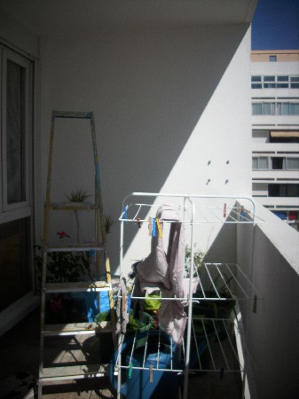 balcon trapézoïdale avant travaux 