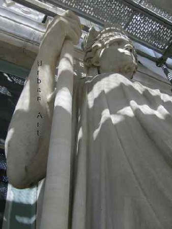 Reconstitution bras et baratte manquants de la statue Rouen (Gare du Nord à Paris)
