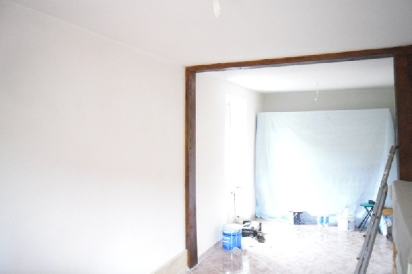 réfection plafond et murs Salon